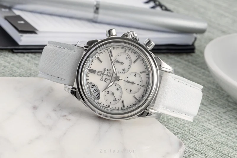 Omega De Ville chronograph steel automatic women's watch 4878.70.36 [2505280]