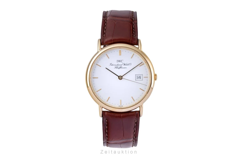 IWC Portofino 18 ct gold quartz men's watch IW333103 [2505755]
