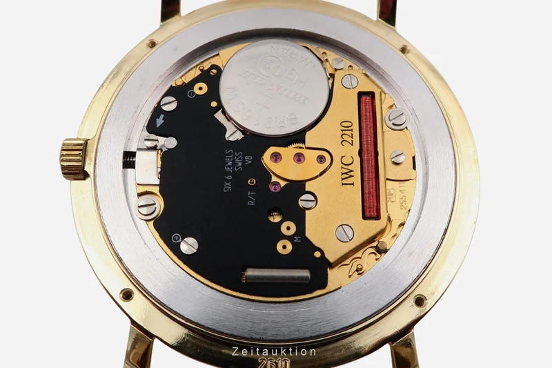 IWC Portofino 18 ct gold quartz men's watch IW333103 [2505755]