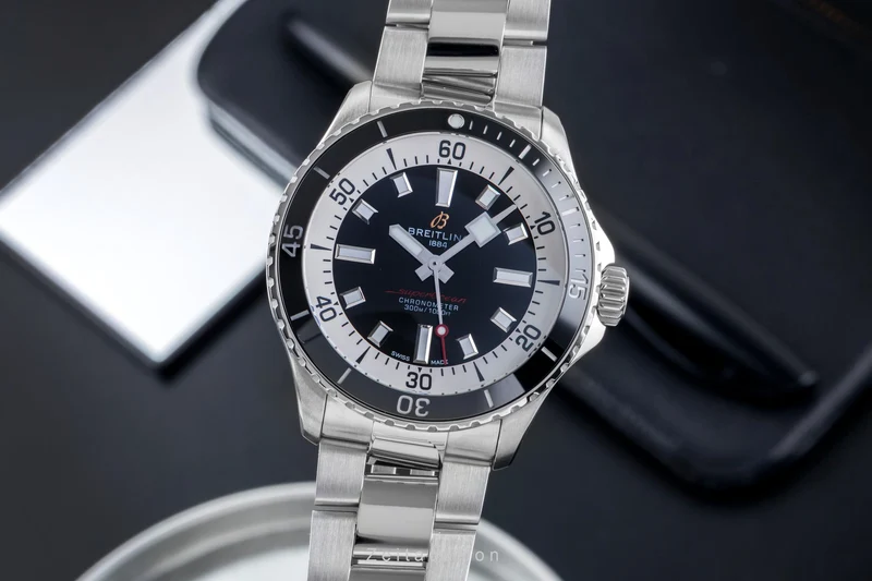 Breitling Superocean steel automatic men's watch A17375211B1A1 LP: 5650EUR [2505494]