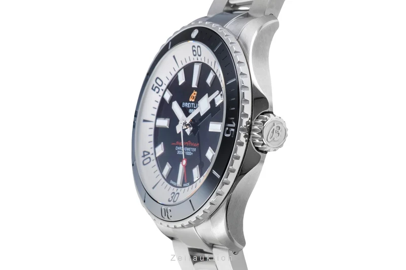 Breitling Superocean steel automatic men's watch A17375211B1A1 LP: 5650EUR [2505494]