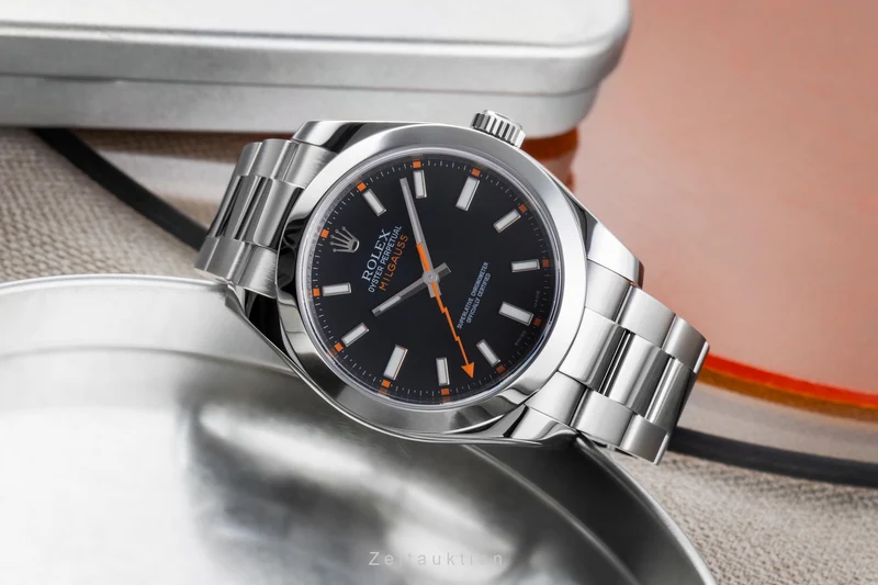 Rolex Milgauss steel automatic men's watch 116400 [2506786]