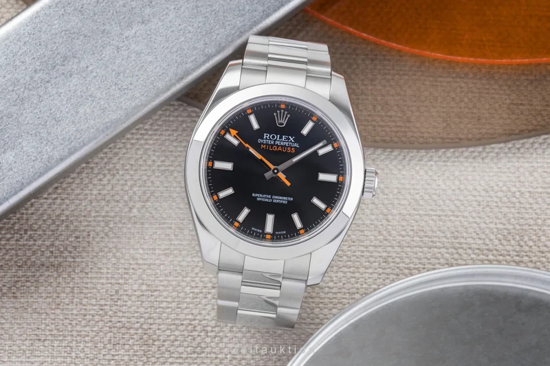 Rolex Milgauss steel automatic men's watch 116400 [2506786]