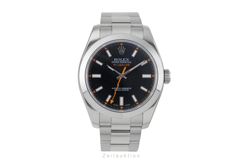 Rolex Milgauss steel automatic men's watch 116400 [2506786]