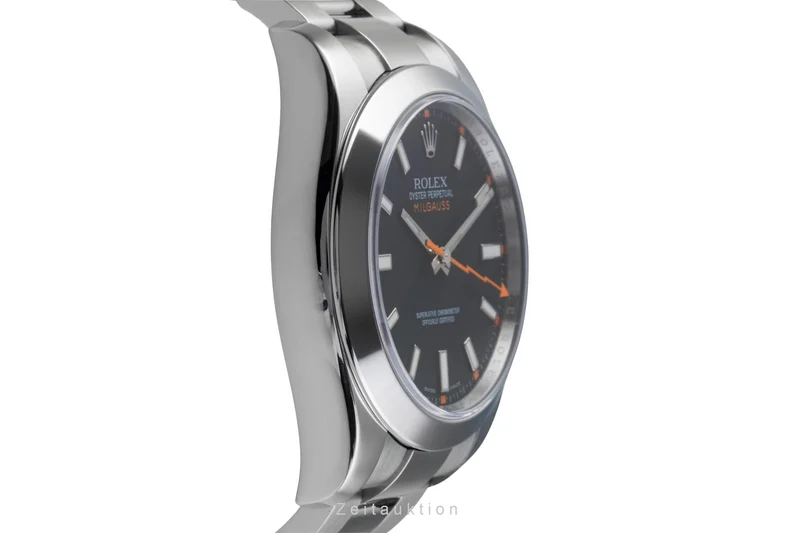 Rolex Milgauss steel automatic men's watch 116400 [2506786]