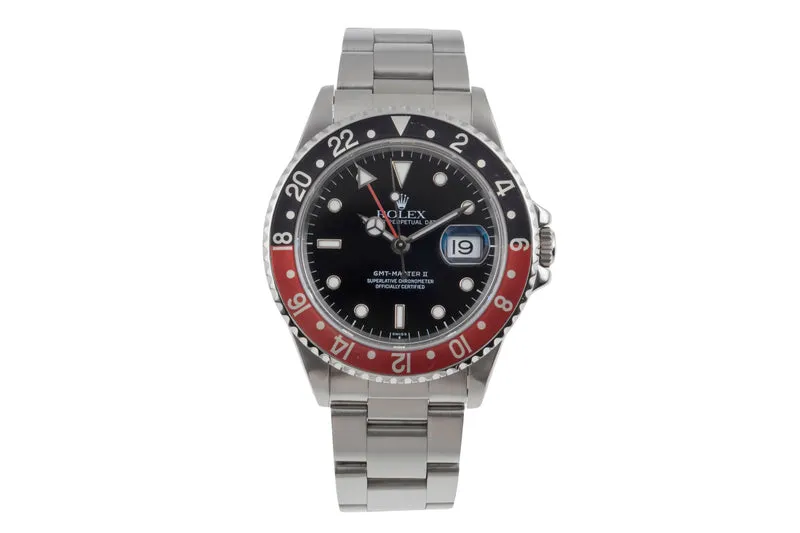 Rolex GMT-Master II steel automatic men's watch 16710 [2506740]