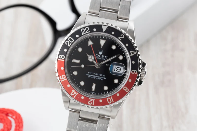 Rolex GMT-Master II steel automatic men's watch 16710 [2506740]
