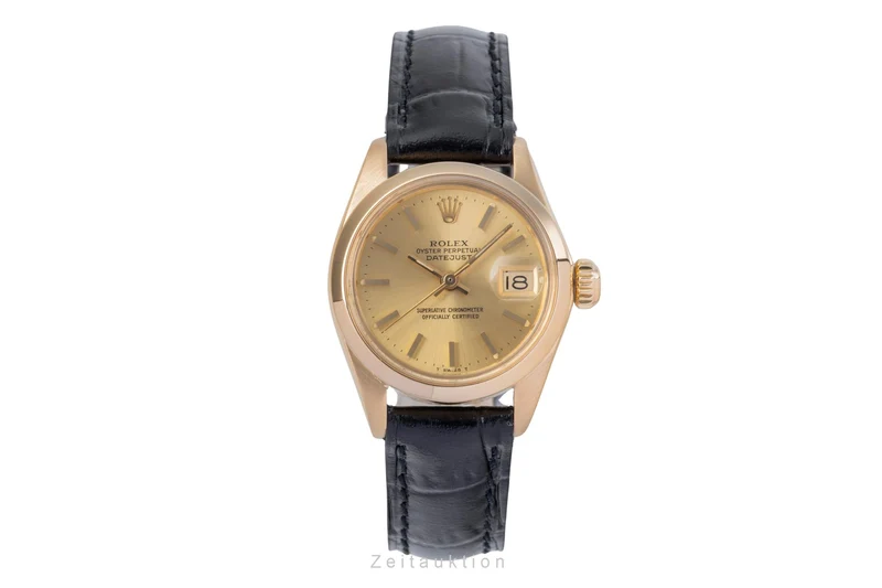 Rolex Lady Datejust 18 ct gold automatic women's watch 6916 [2506642]