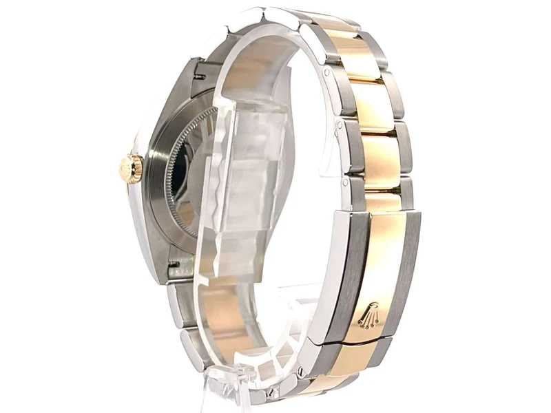 Rolex Datejust 41 Edelstahl Gelbgold 126333 Champagner