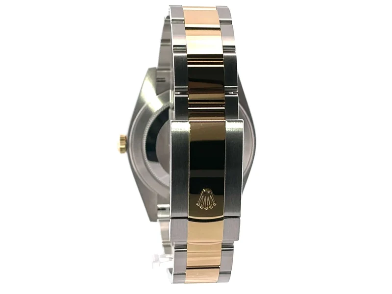 Rolex Datejust 41 Edelstahl Gelbgold 126333 Champagner