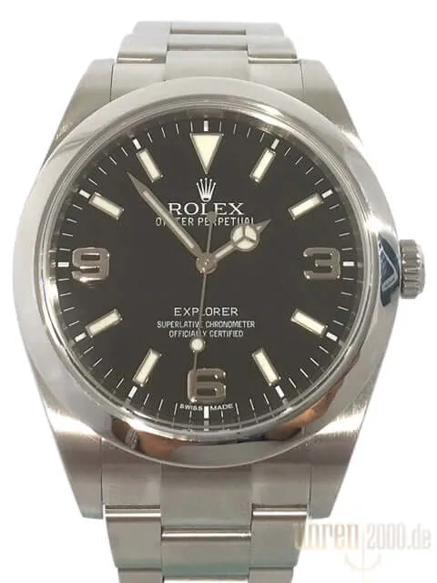 Rolex Explorer I Stahl 39 214270 aus 2015