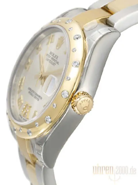 Rolex Datejust 31 Diamant Lünette 178343 Silber R DIA