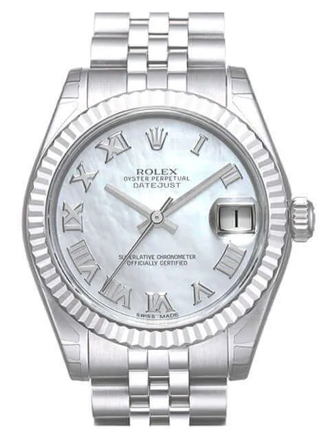 Rolex Oyster Datejust 31 178274 Perlmutt R Jubile-Band