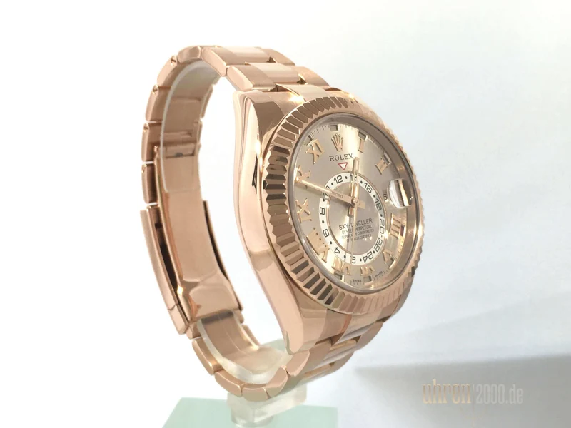Rolex Sky-Dweller 326935 18 kt Roségold gebraucht aus 2014