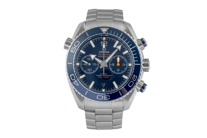 Omega Seamaster chronograph steel automatic men's watch 215.30.46.51.03.001 LP: 9900EUR [2505197]