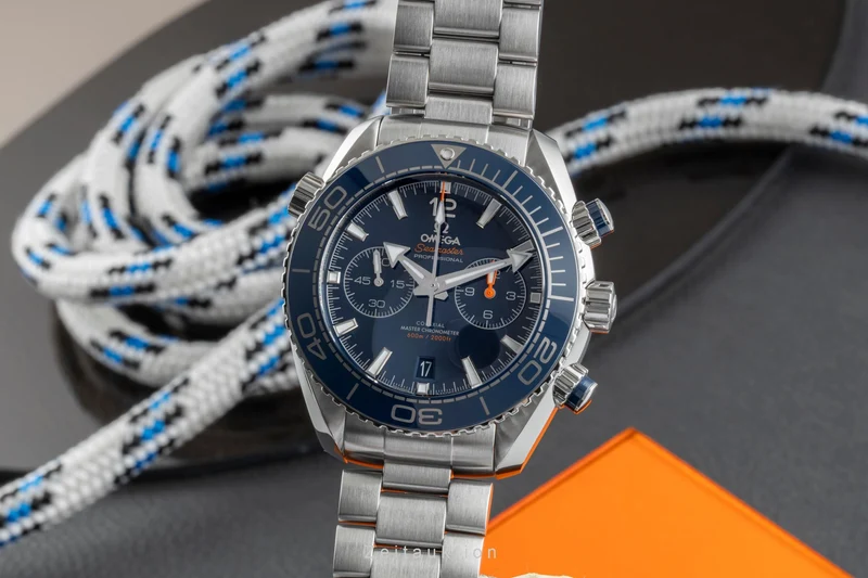 Omega Seamaster chronograph steel automatic men's watch 215.30.46.51.03.001 LP: 9900EUR [2505197]