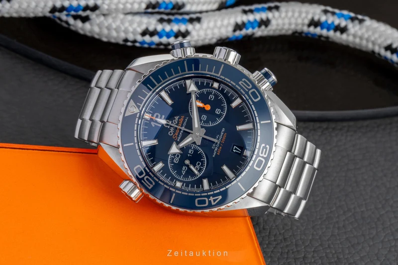 Omega Seamaster chronograph steel automatic men's watch 215.30.46.51.03.001 LP: 9900EUR [2505197]