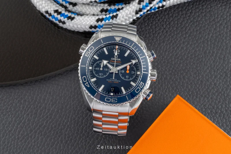 Omega Seamaster chronograph steel automatic men's watch 215.30.46.51.03.001 LP: 9900EUR [2505197]