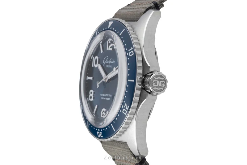 Glashütte SeaQ steel automatic men's watch 1-36-13-02-81-34 LP: 12700EUR [2506164]