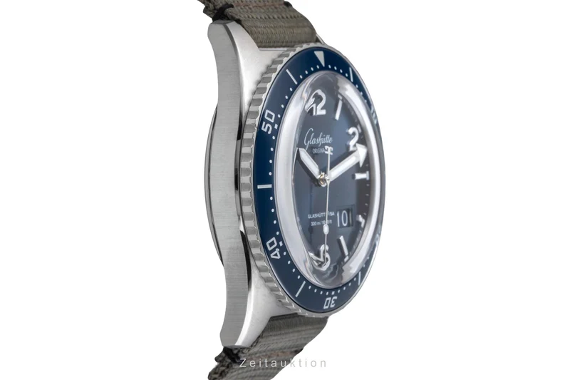 Glashütte SeaQ steel automatic men's watch 1-36-13-02-81-34 LP: 12700EUR [2506164]
