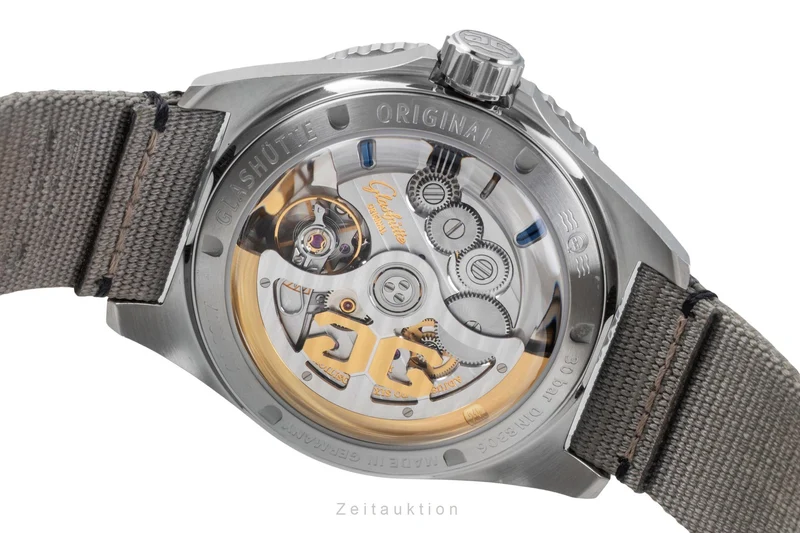 Glashütte SeaQ steel automatic men's watch 1-36-13-02-81-34 LP: 12700EUR [2506164]