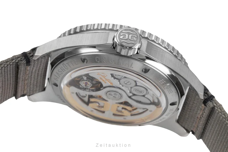 Glashütte SeaQ steel automatic men's watch 1-36-13-02-81-34 LP: 12700EUR [2506164]