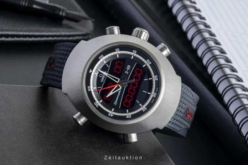 Omega Speedmaster chronograph titanium quartz men's watch 325.92.43.79.01.001 [2506178]