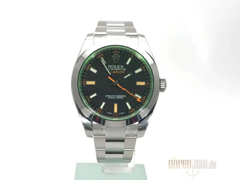 Rolex Oyster Perpetual Milgauss 116400GV LC100 aus 2015