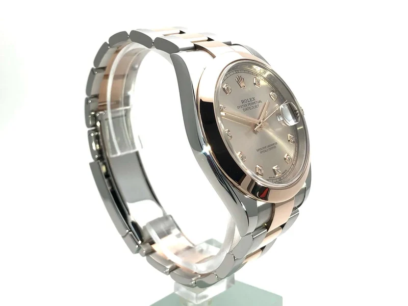 Rolex Datejust 41 Edelstahl Everose-Gold 126301 Sundust DIA