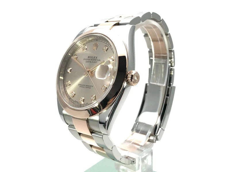 Rolex Datejust 41 Edelstahl Everose-Gold 126301 Sundust DIA