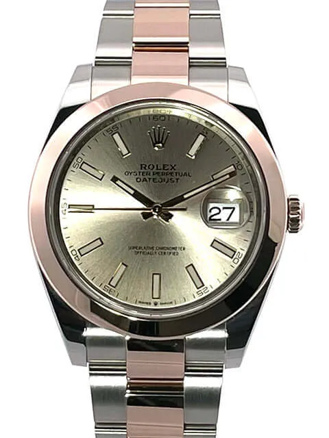 Rolex Datejust 41 Edelstahl Everose-Gold 126301 Sundust