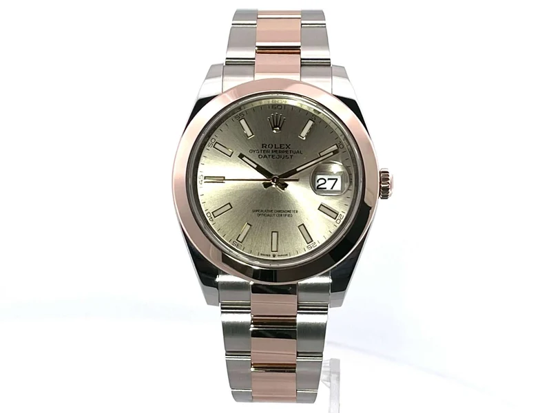 Rolex Datejust 41 Edelstahl Everose-Gold 126301 Sundust