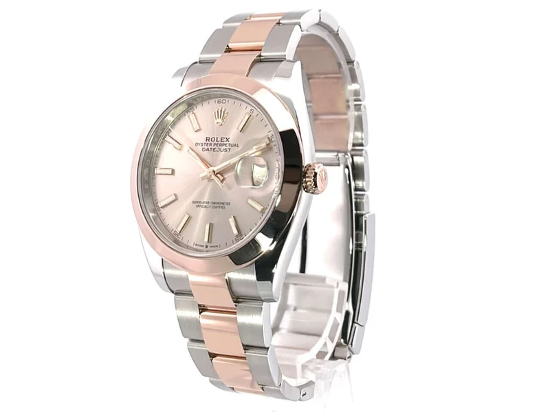 Rolex Datejust 41 Edelstahl Everose-Gold 126301 Sundust