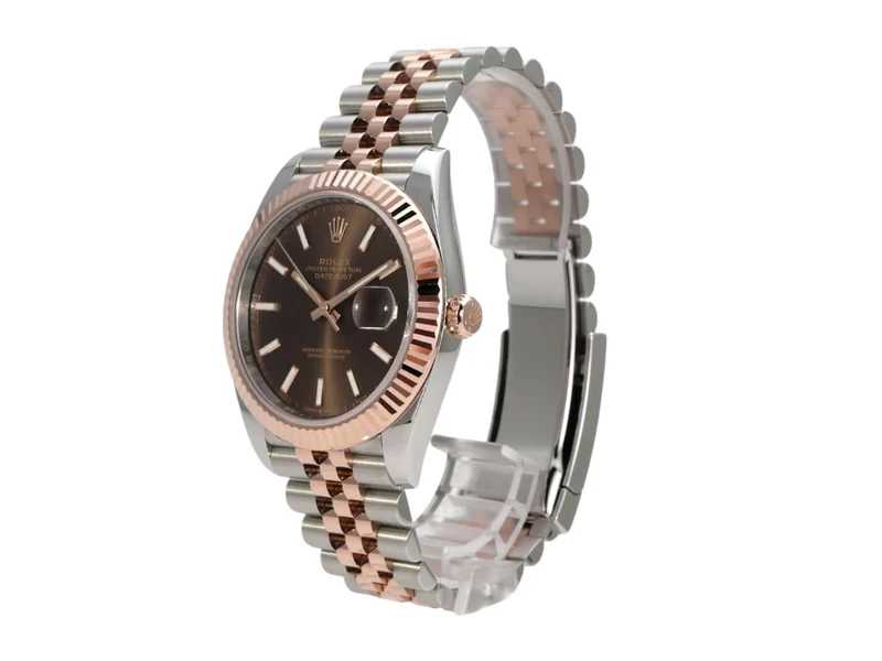 Rolex Datejust 41 Edelstahl Everose-Gold 126331 Choco Jubile