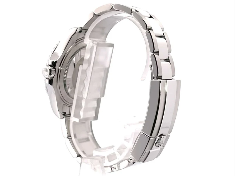 Rolex Yacht-Master Edelstahl Platin 37 Rhodium 268622