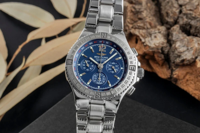 Breitling Hercules chronograph steel automatic men's watch A39362 [2505108]