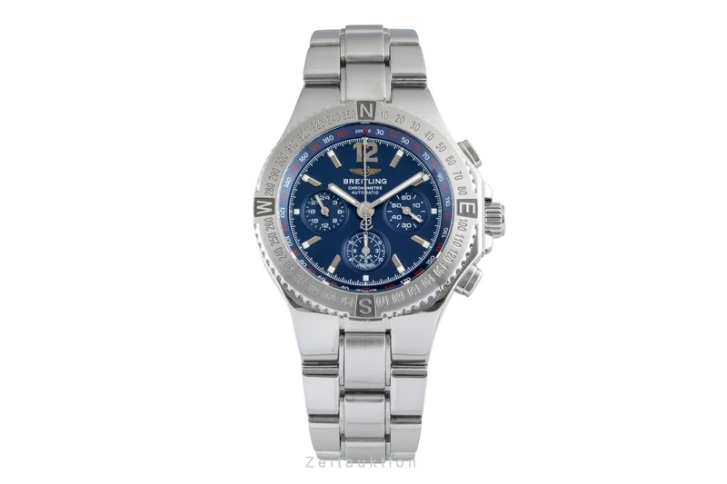 Breitling Hercules chronograph steel automatic men's watch A39362 [2505108]