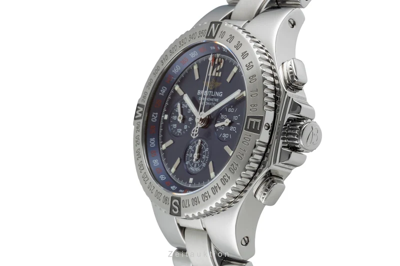 Breitling Hercules chronograph steel automatic men's watch A39362 [2505108]