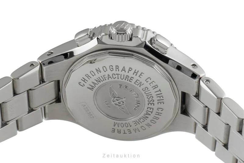 Breitling Hercules chronograph steel automatic men's watch A39362 [2505108]