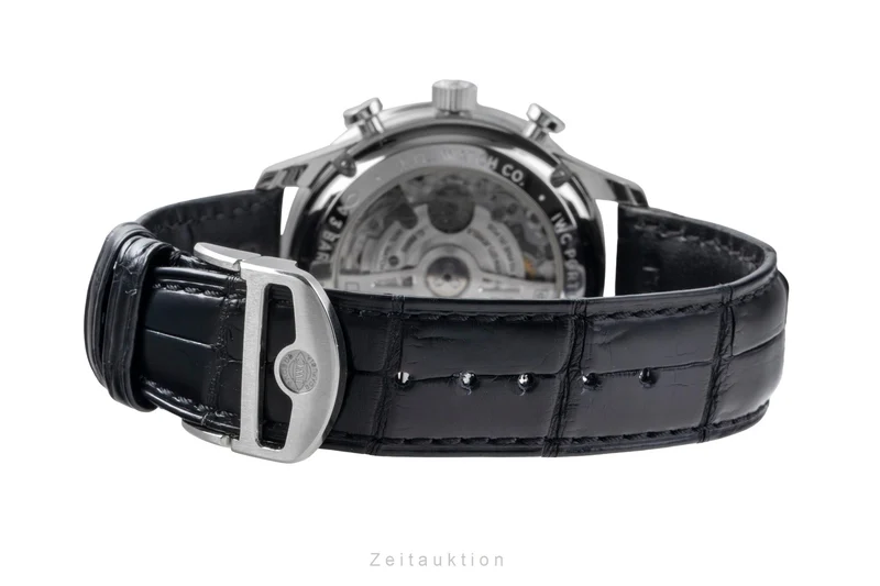 IWC Portugieser chronograph steel automatic men's watch IW371609 LP: 9100EUR [2505891]