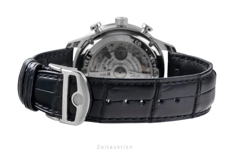 IWC Portugieser chronograph steel automatic men's watch IW371609 LP: 9100EUR [2505891]
