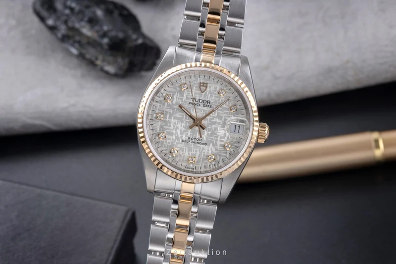 Tudor Prince Date steel / gold automatic unisex 72033 [2505928]