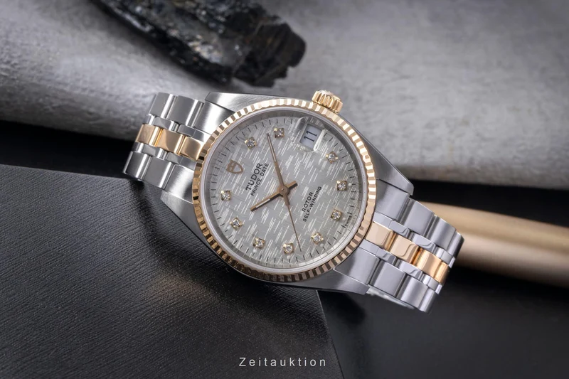 Tudor Prince Date steel / gold automatic unisex 72033 [2505928]