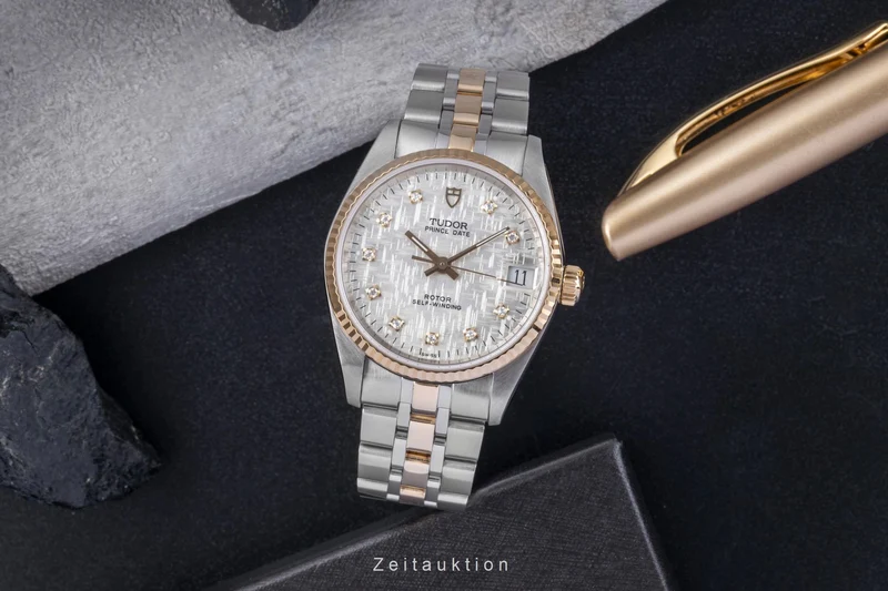 Tudor Prince Date steel / gold automatic unisex 72033 [2505928]
