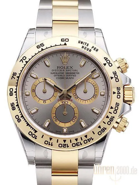 Rolex Daytona Edelstahl - Gelbgold 116503 Stahlfarben
