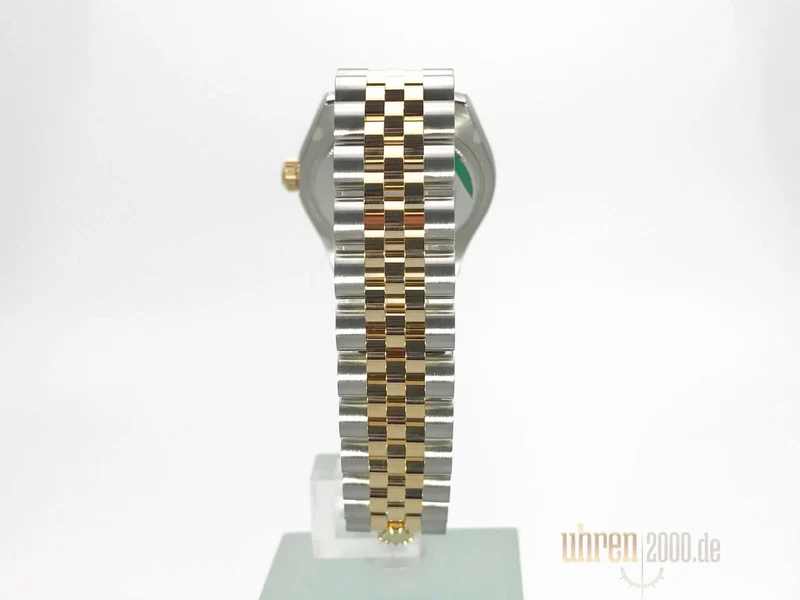 Rolex Datejust 31 Edelstahl Gelbgold 178273 Olive Grün R DIA Jubile
