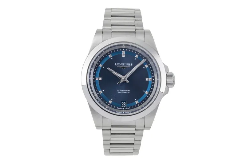 Longines Conquest steel automatic unisex L3.430.4.97.6 [2506084]