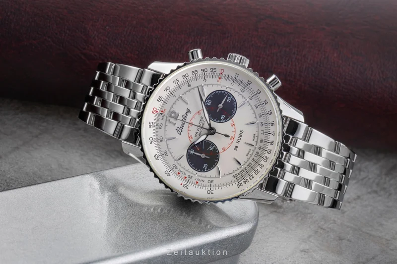 Breitling Navitimer chronograph steel automatic men's watch A47330 Limited [2505969]