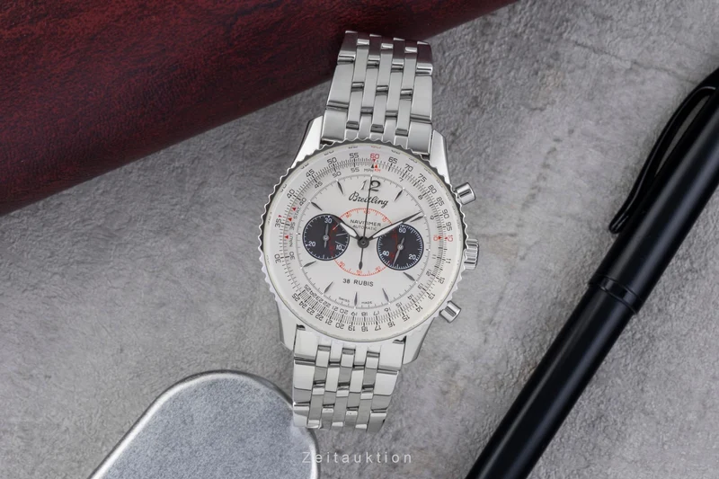 Breitling Navitimer chronograph steel automatic men's watch A47330 Limited [2505969]