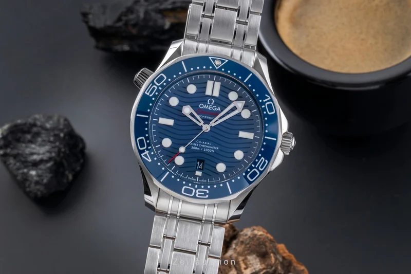Omega Seamaster steel automatic men's watch 210.30.42.20.03.001 LP: 6500EUR [2505924]
